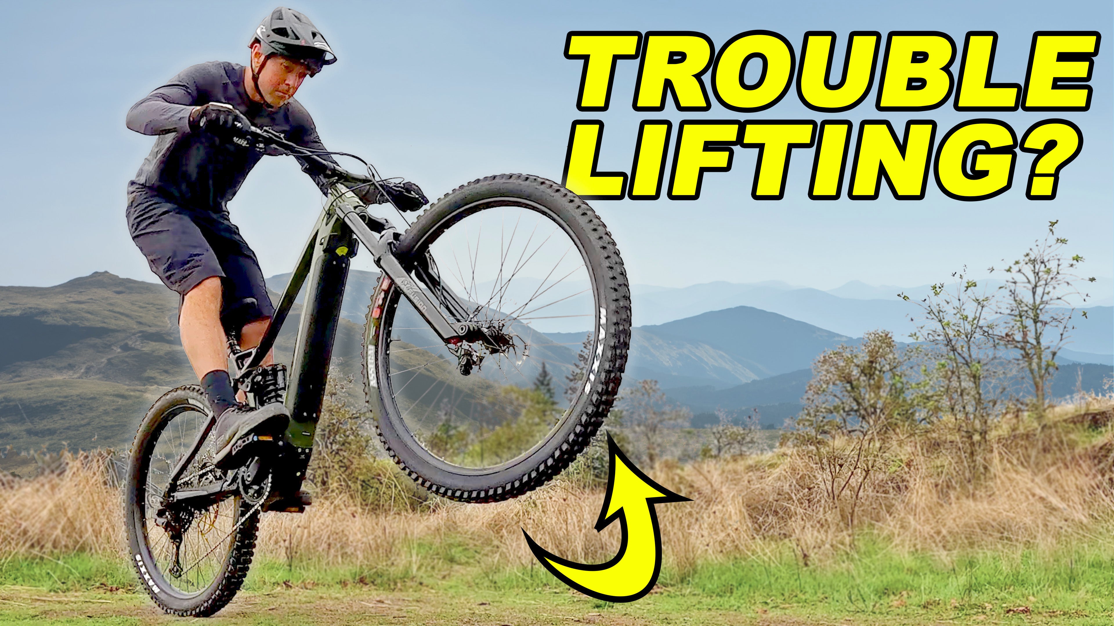 How To Lift Your E-Bike Front Wheel