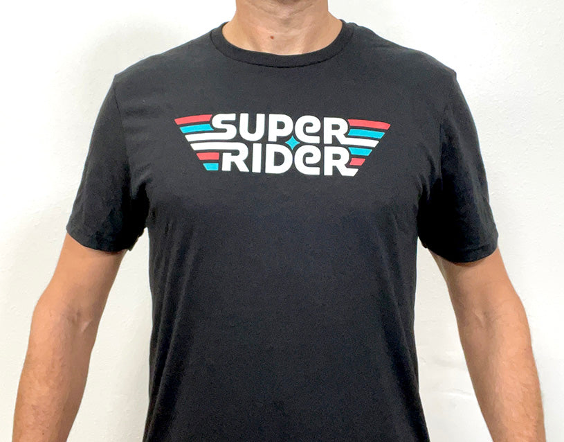 Super Rider Logo Bike Trials T-Shirt