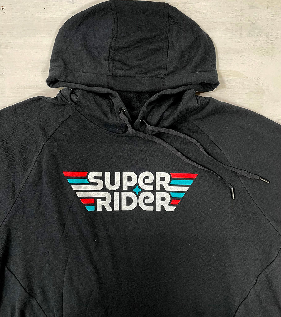 Super Rider Logo Bike Trials Hoodie