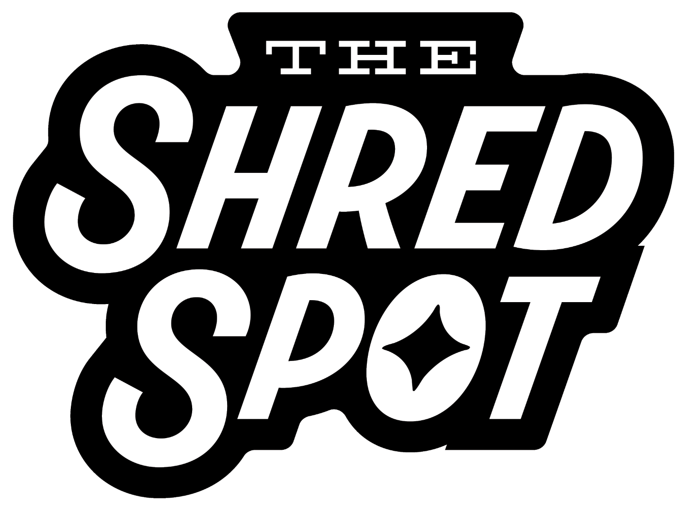 Super Rider - The Shred Spot Bike Trials Sticker